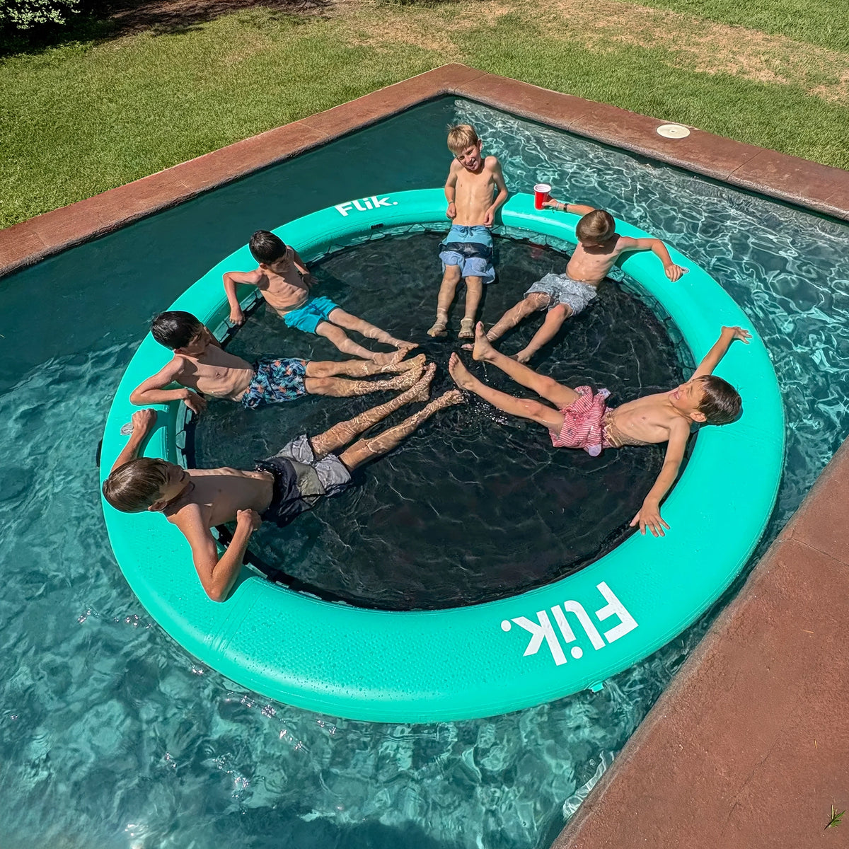 Hamaca Flotante para Relajarse en el Agua