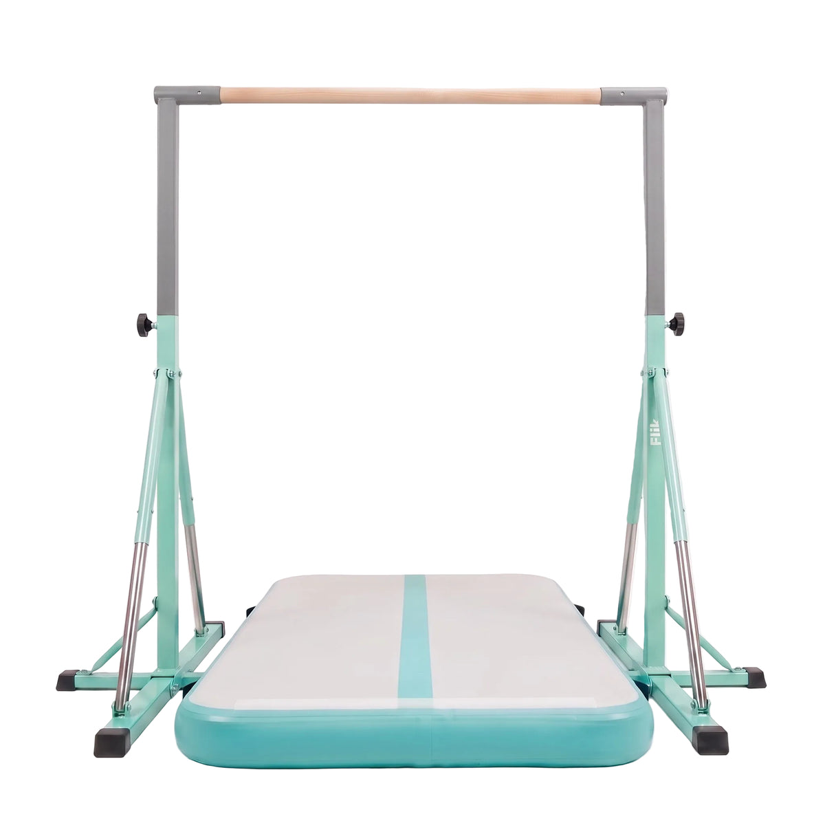 Flik Pro Training Kit 2M- Barra Plegable de Gimnasia + Airtrack 2M