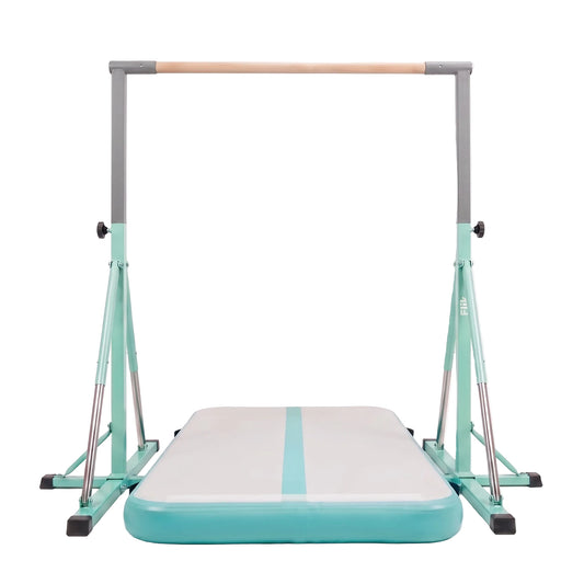 Flik Pro Training Kit 2M- Barra Plegable de Gimnasia + Airtrack 2M